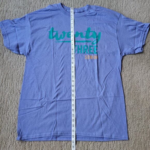 Men’s 2023 Senior Graphic T-Shirt – Blue – Size L – NWOT - Picture 6 of 8